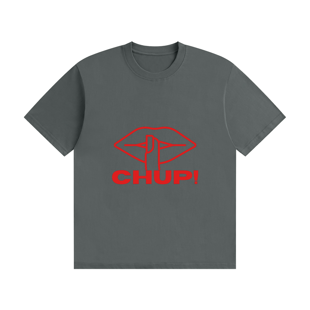 'Chup' Quiet Unisex Seamless Cotton T-Shirt